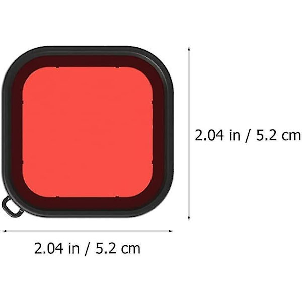 Kamera Dykfilter Foto Kamera Objektivskydd Filter Kamera Dykfilter Kameraskydd (flerfärgad) (3 st)