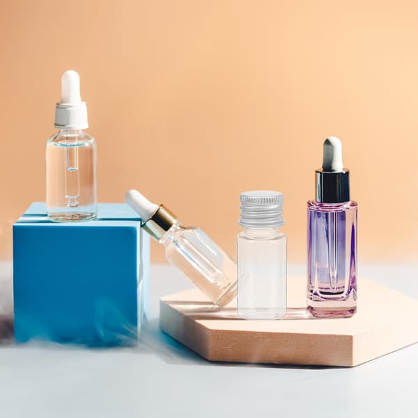 20 st 10 ml plastflaskor med skruvlock i aluminium, läckagesäkra påfyllningsbara provflaskor
