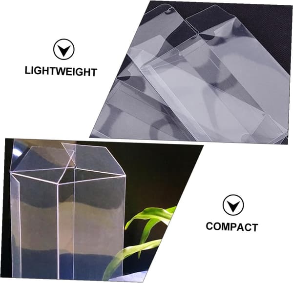 26 st PVC-plastförvaringslådor, multifunktionella rektangulära förvaringsbehållare 5x5x15cm
