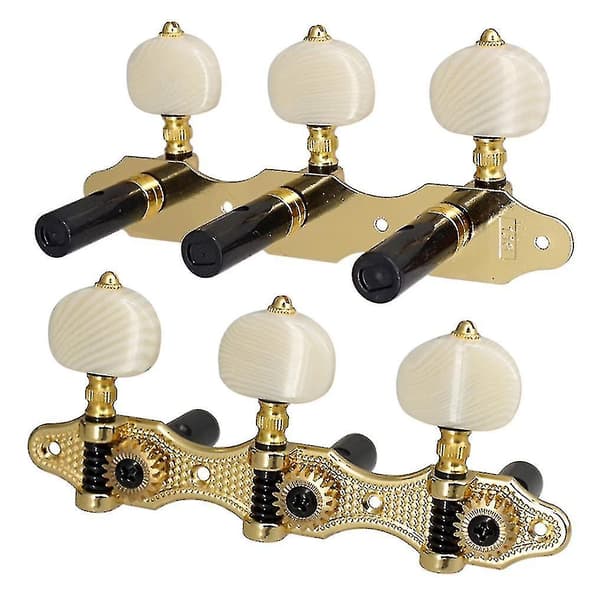 1:18 Akustisk Gitarrhuvud Strängstämningsknapp 3l3r