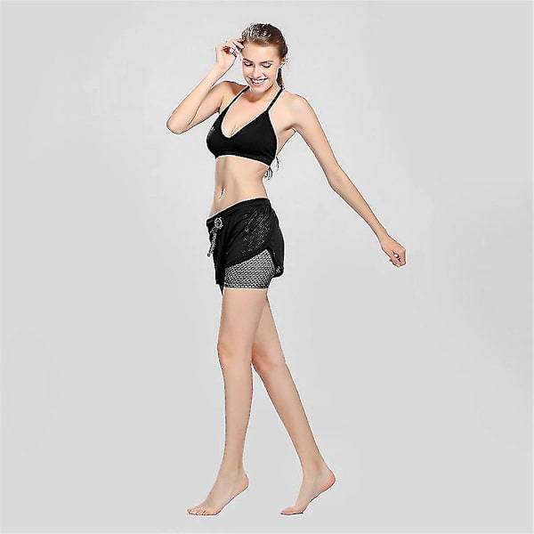 Dame Denim Shorts Nattklubb Fest Lav Midje Jeans