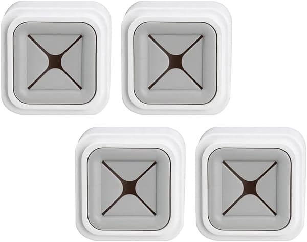 4 stk badehåndkleholder selvklebende håndkleplugg ABS-materiale spikerfri design