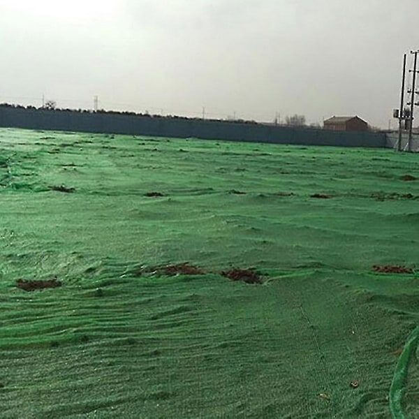 2-pin grønt støvtæt net, miljøbeskyttelsesskærmnet, grønt net 4*5m
