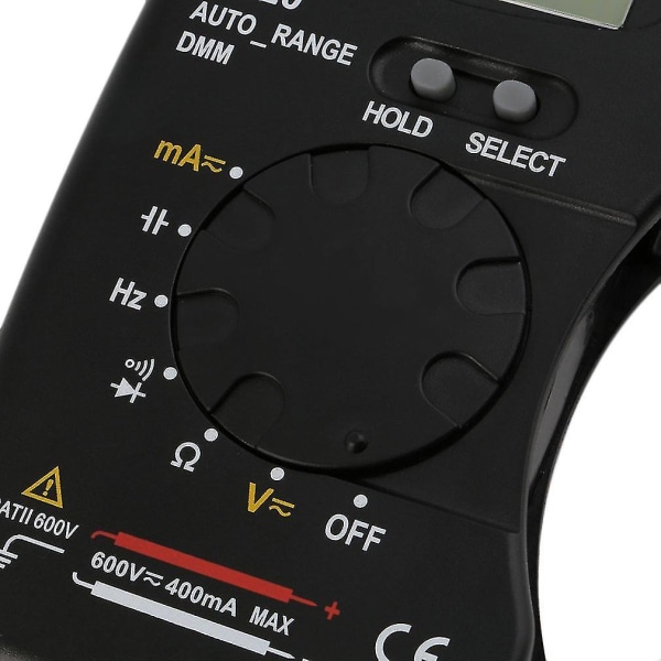 Lomme Digitalt Multimeter Frekvens Kondensator Tester