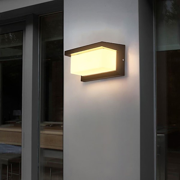 Moderna Nordiska Utomhusvägglampor Led Inomhus Aluminium