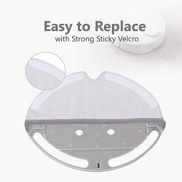 10 Mikrofiberkluter for Xiaomi Mi Mijia Roborock E35 E25 E20 S50 S6 S51