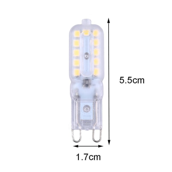 Mini G9 LED-lampe 3W G9 LED-pære SMD2835 Spotlight