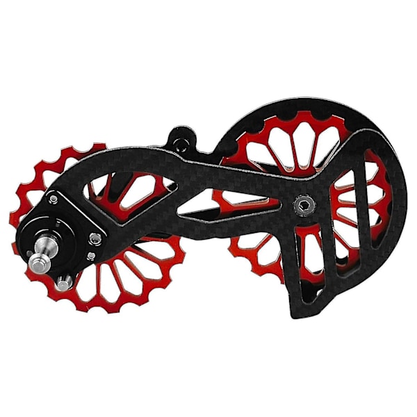 Oval Dish Mtb Kolfiber Växelrullar System