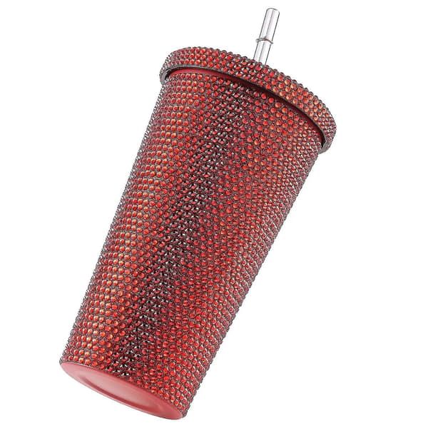 500ml Bling Diamond Termoskopp med Strassstein
