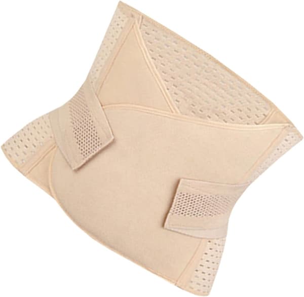 Bellyband efter förlossningen för kvinnor, hudfärgad midjebälte, universell passform