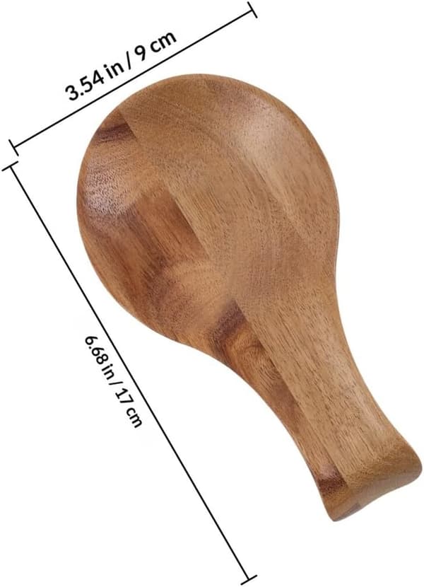 Tresleiv Tre skjeholder Rektangulær Elegant Design Rustikk Sjarm Holder Benkeplater Rene