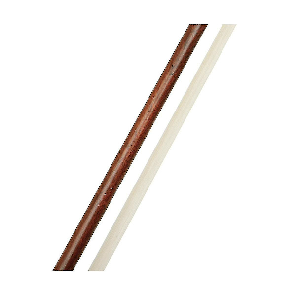 Qa-19 Violinbues 4/4 Brasiliansk Mahogni Ren Hestehale Farve Linje Sølv Silke Fåreskind Håndtaske B-yuhao