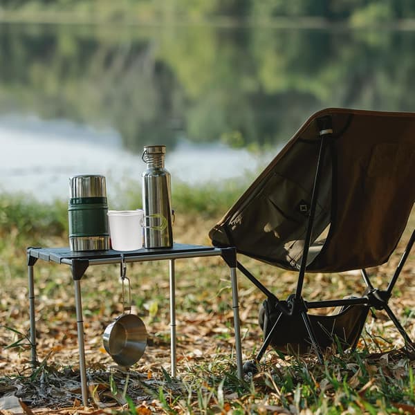 Camping Vikbar Vattenkopp Aluminiumlegering Bärbar Utomhus Kaffemugg Lättvikts Vandringsdricksvara