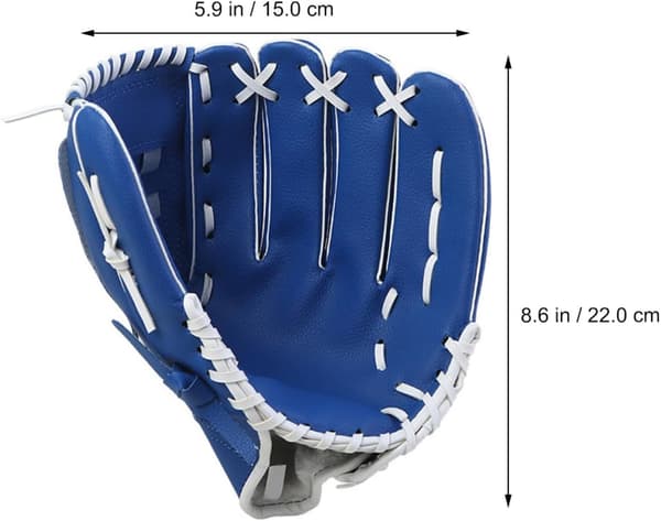 PU-infieldhandske för barn Baseboll-softbollvante tillverkad av PU-material