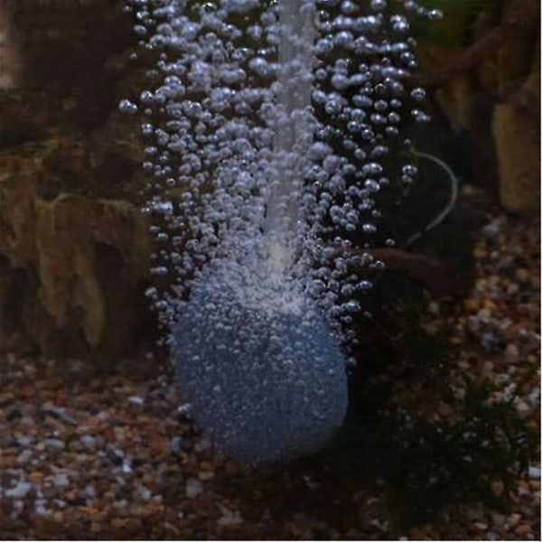 1x Luftboblesten Aerator Akvarium Fisketank Luftsten