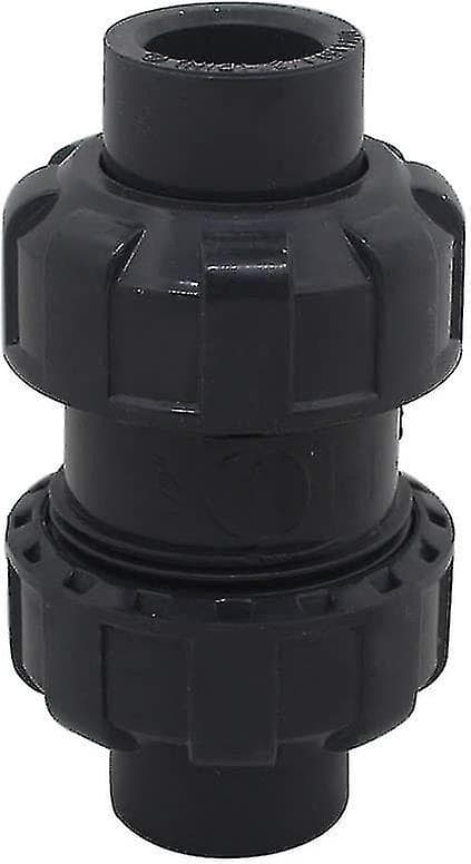 25mm Kulventil Backventil Simbassäng Backventil Anti-Återflöde Pvc-Ventil Backventil (Innerdiameter