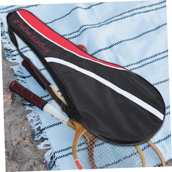 2 stk Oxford-stoff badmintonracketveske Solid bærbar racketpose