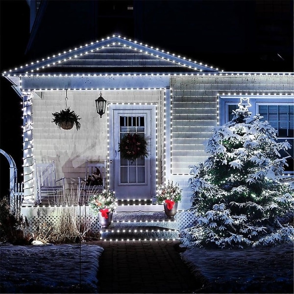 LED-valoketju Ulkokäyttöön Jouluvalot 20m 200ledit Kaukosäätimellä
