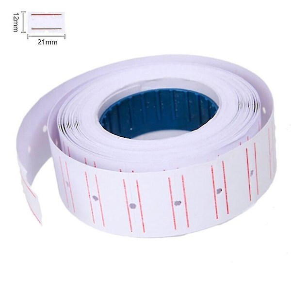 10 Rullar 21mmx12mm Mx-5500 Etikettmärkare Prislappar