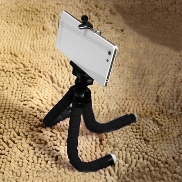Universal Octopus Mini Tripod Stativ til Mobilkameraer