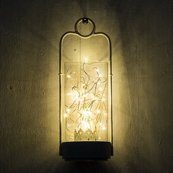 2m 20 Pærer Dekorativ LED Lampe Klynge Udendørs Have