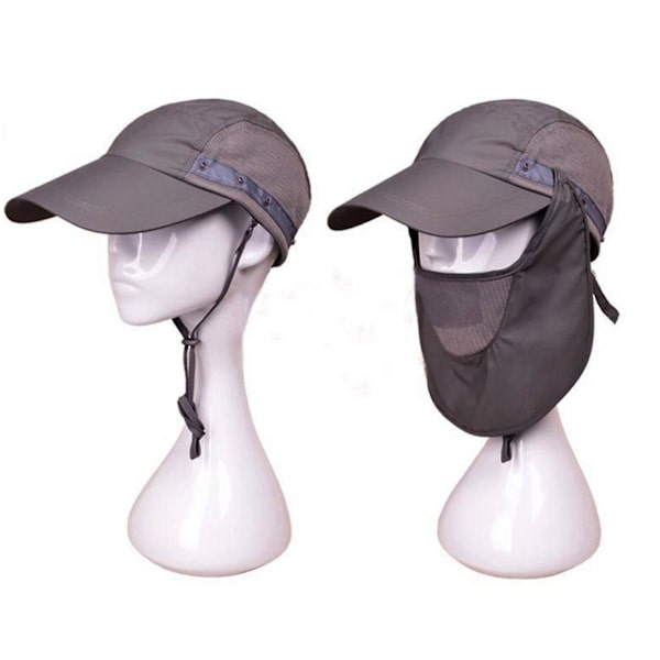 Kevyt Bucket Hat - Kylmä Hattu Pehmeä Kalastajan Hattu Kaulaläpällä Miehille
