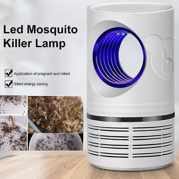 Elektrisk Mosquito Killer Lampe Utendørs Innendørs Insekt Zapper Trap