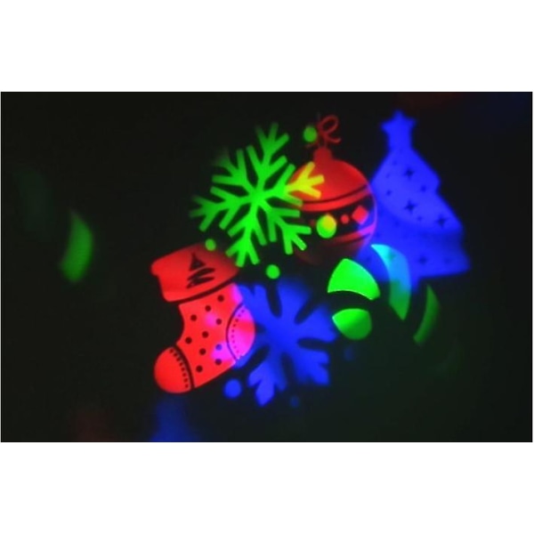 Fjernstyrt RGB LED Vannbølge-effekt Scene Lys