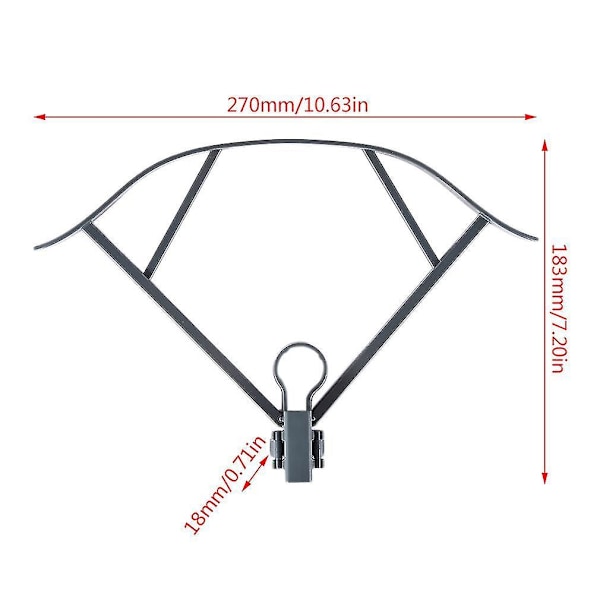Muovista valmistettu irrotettava suojakotelo potkurin suojaksi DJI Mavic Pro -kopterille