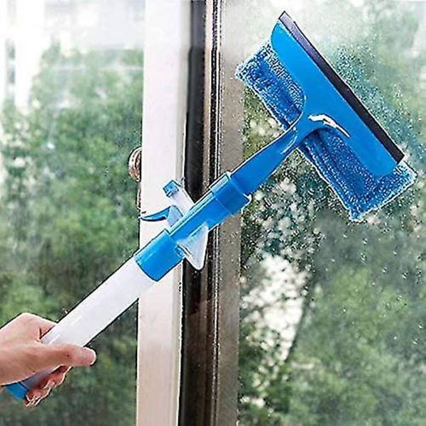 Sprayflaska Rengöringsborste Glas Torkare Fönsterrengörare