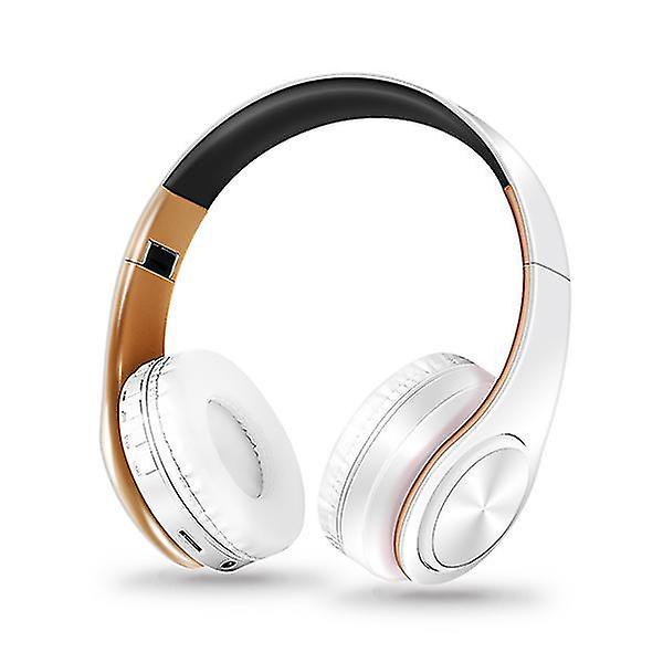 Hifi Stereo høretelefoner Bluetooth Musik Headset FM SD Mic