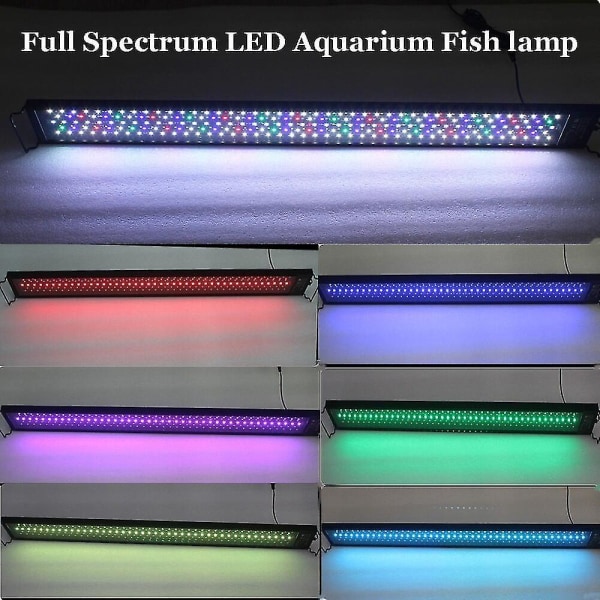 24-48-tommers Ip65 Programma Aquarium LED-belysningslys