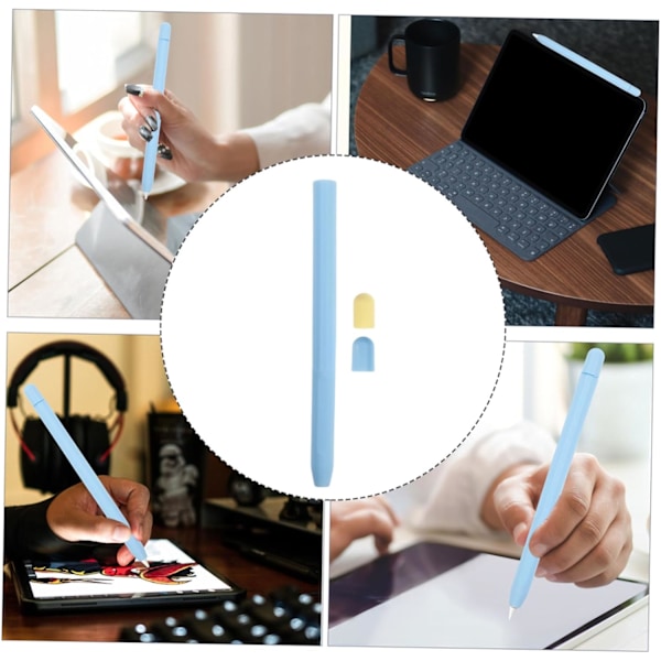 Penneetui Stylus Pennholder Blyantveske Stylus Penneveske Deksel