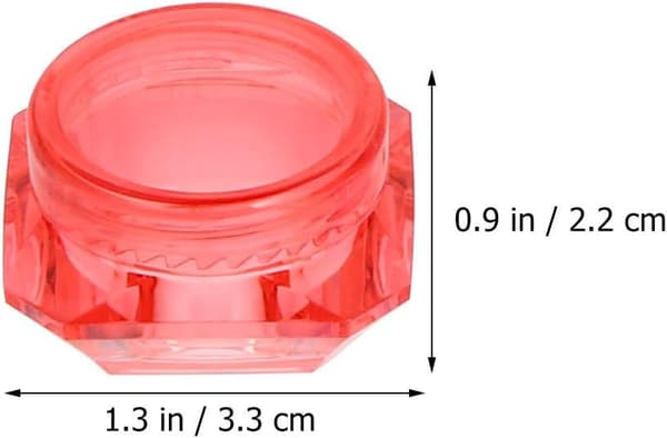 40 st 5 ml kosmetiska burkar med lock och 3 sminkmaskskedar, påfyllningsbara ansiktskrämsbehållare