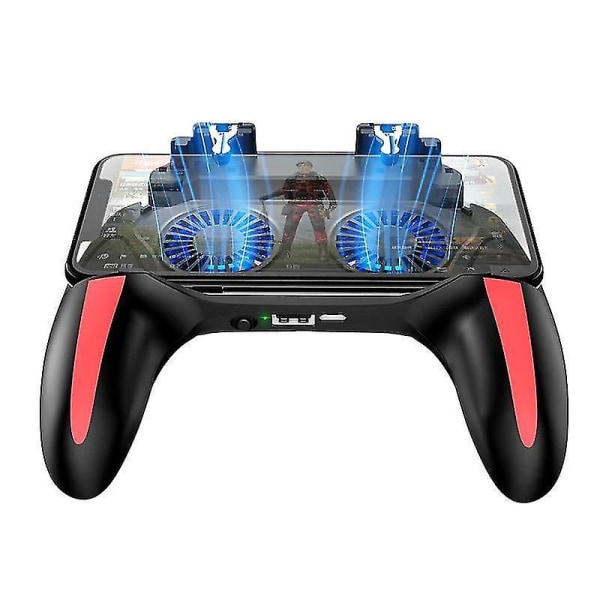 PUBG Mobile Kontroller Dobbel Vifte Kjøling 5000mAh