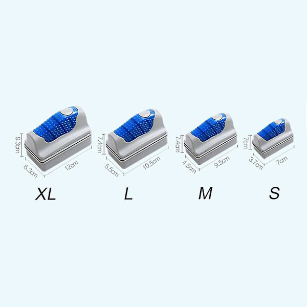 Kestävä kaksoispintainen magneettinen akvaariolasinpuhdistin