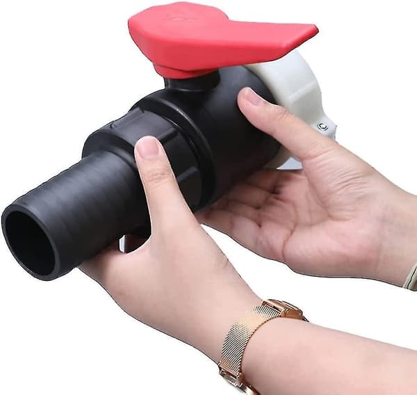 IBC Tank Slange Adapter 60mm Import Grovgjenge Til 32mm Hage Slange - Ventil Adapter Slange Tilbehør
