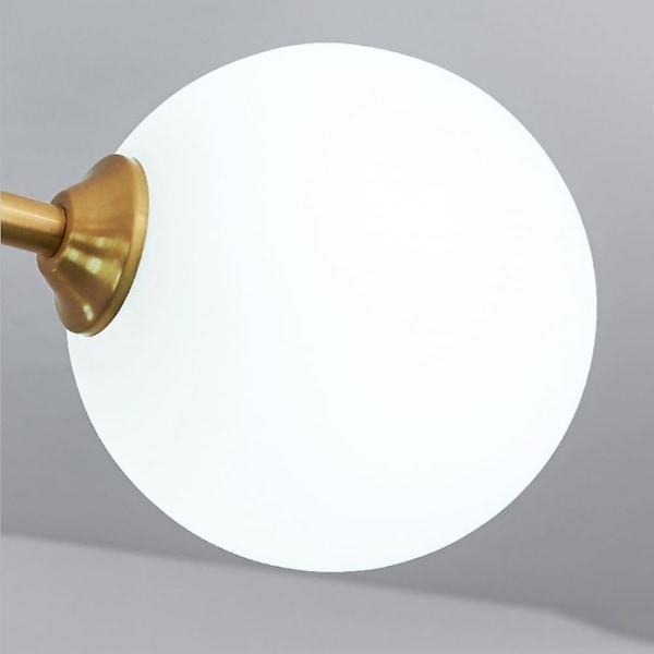 90cm LED-kronljusstake Nordisk Sputnik Kluster Aluminium