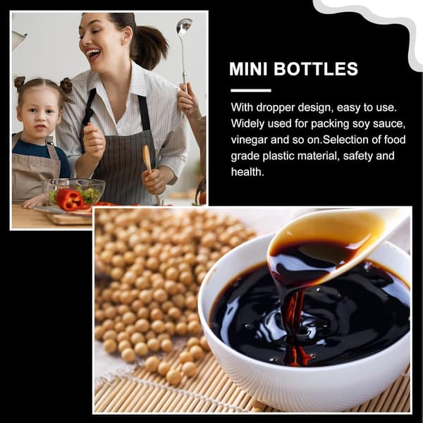 Mini Sauce Opbevaringsflaske til Sojasauce og Krydderier, Materiale