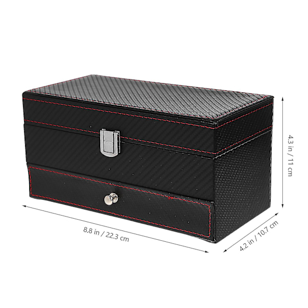 Urtavla Box Dekorativ Urtavla Box Snygg Urtavla Box Läder Urtavla Box