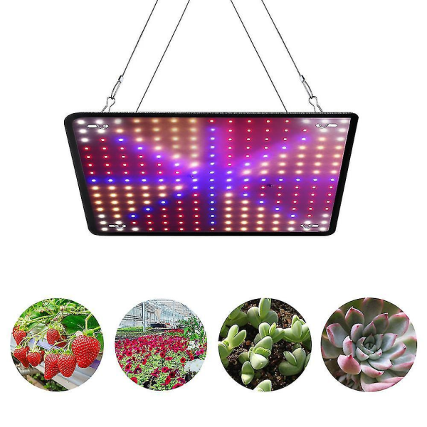 1 stk 1000W Full Spectrum Innendørs LED Vekstlampe 225 LED