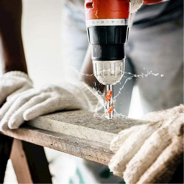 5-pack Borrset Triangel Legering Vridborr Vridborr, Drop Shiangle Triangel Wolframkarbid Kakel Betong