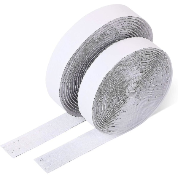Tarrakiinnike itseliimautuva 2,5m Extra Strong, kaksisivuinen liima Velcro 20mm leveä itseliimautuva liimapehmuste Cy-yuhao