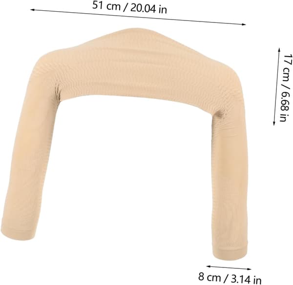 Kropsholdning Pukkelryg Armformer Langærmet Elastisk Slankende Shapewear