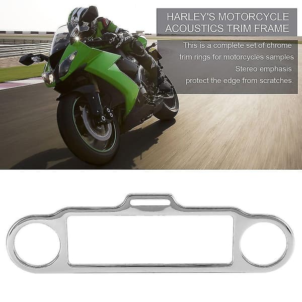 Stereo Accent Speedometer Trim Ring Cover Harley Davidson