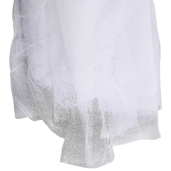 Myggestop til dobbeltseng, Hvid, 210 X 190 X 240 Cm