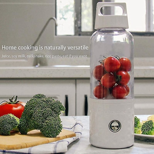 500ml Bærbar Smoothie Blender USB Mixer Elektrisk Saftpresser