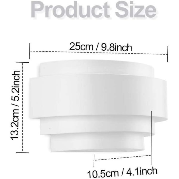 Væglamper Led Væglamper Indendørs Væglamper Minimalistisk Design Metal Lys Soveværelse Trappe Stue Kontor Veranda Indendørs Væglamper Varmt W