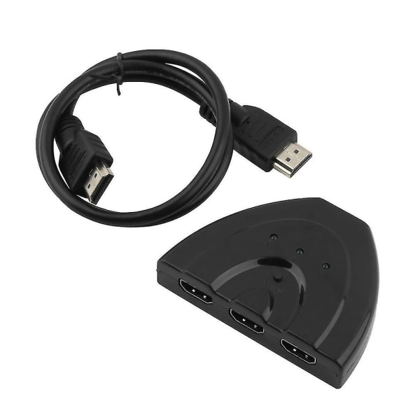 3 In 1 Ut 1080p HDMI-växlare Splitter-kabel HDTV Xbox