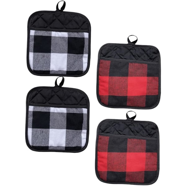 Isolerade Grytlappar Matta 4-pack Köksvantar